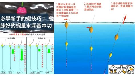 量水深上下鉤|『新手教學』長短鉤釣蝦教學 百發百中 短標 戰泰國蝦